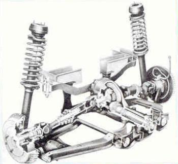 Datsun 240Z achterwielophanging